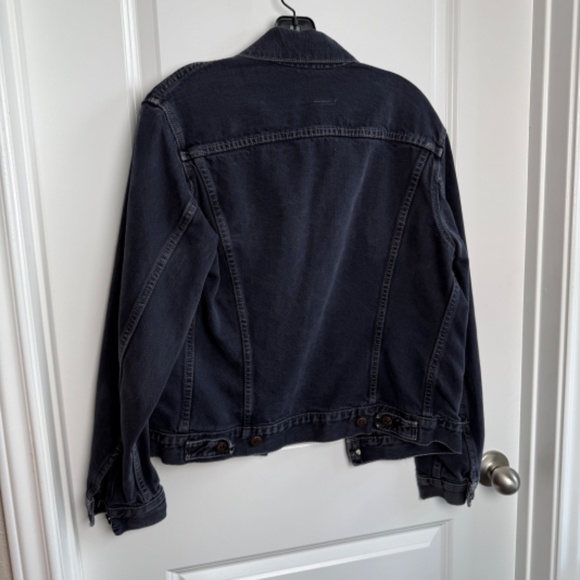 1970s Vintage Black Levi Jacket - Naturally Distressed - XS - Picture 12 of 16